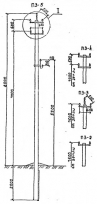 Промежуточная опора П3- (2; 3; 4; 5)